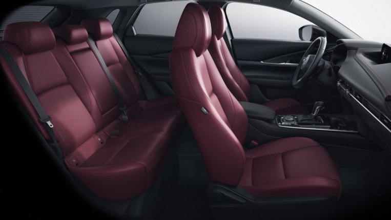 The seats of the 2023 Mazda CX-30