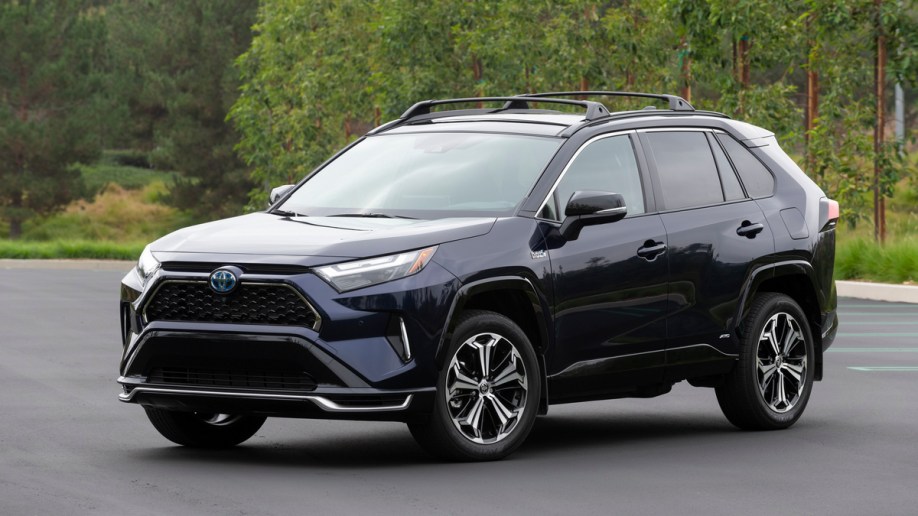 Blue 2023 Toyota RAV4 Prime
