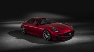 The 2024 Maserati GranTurismo from a front quarter angle