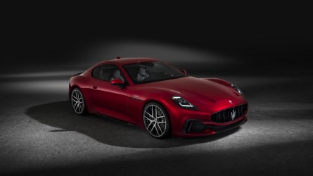 The 2024 Maserati GranTurismo from a front quarter angle
