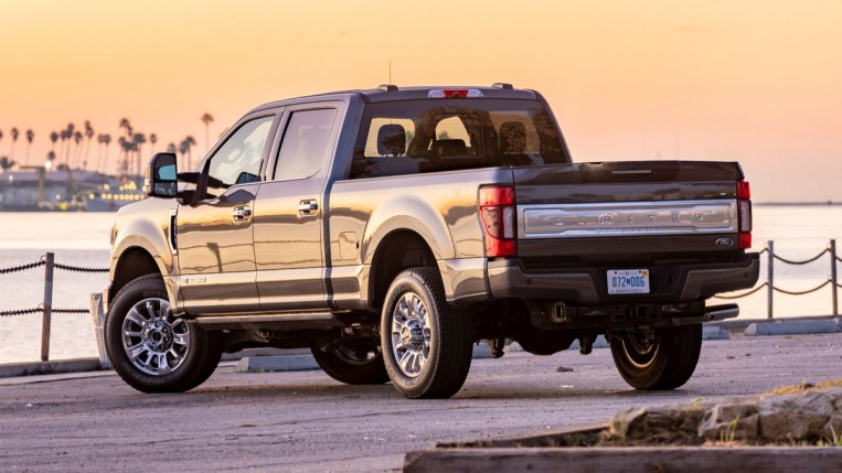 2020 Ford F-250 at sunrise