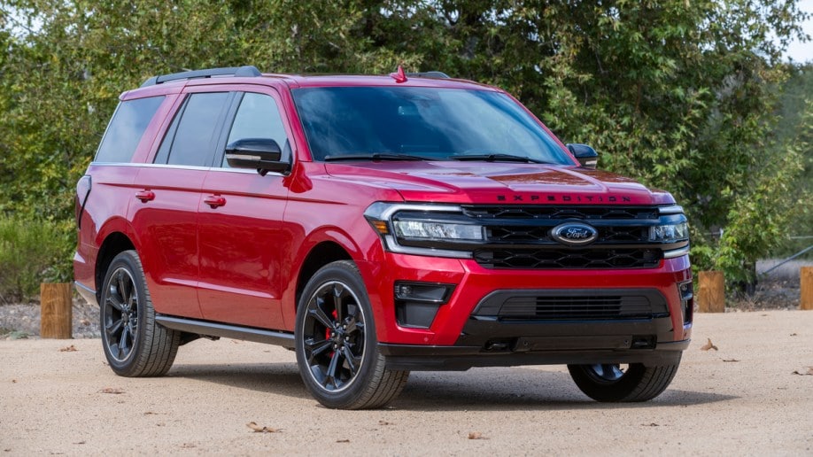Red 2022 Ford Expedition