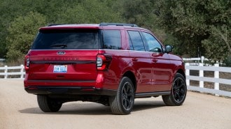 Red 2022 Ford Expedition