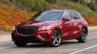 Red 2022 Genesis GV70