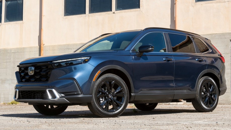 Blue 2023 Honda CR-V Hybrid