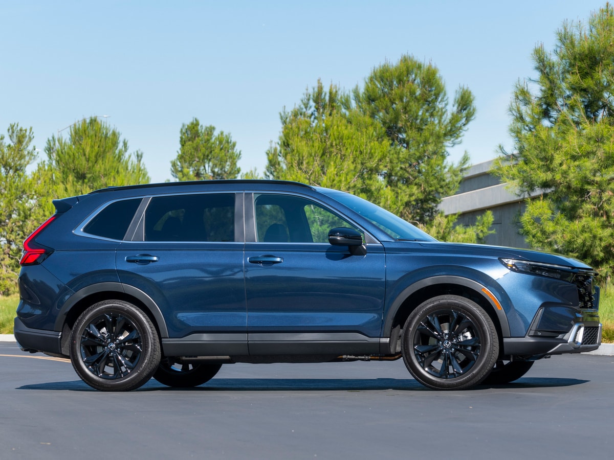 Blue 2023 Honda CR-V Hybrid