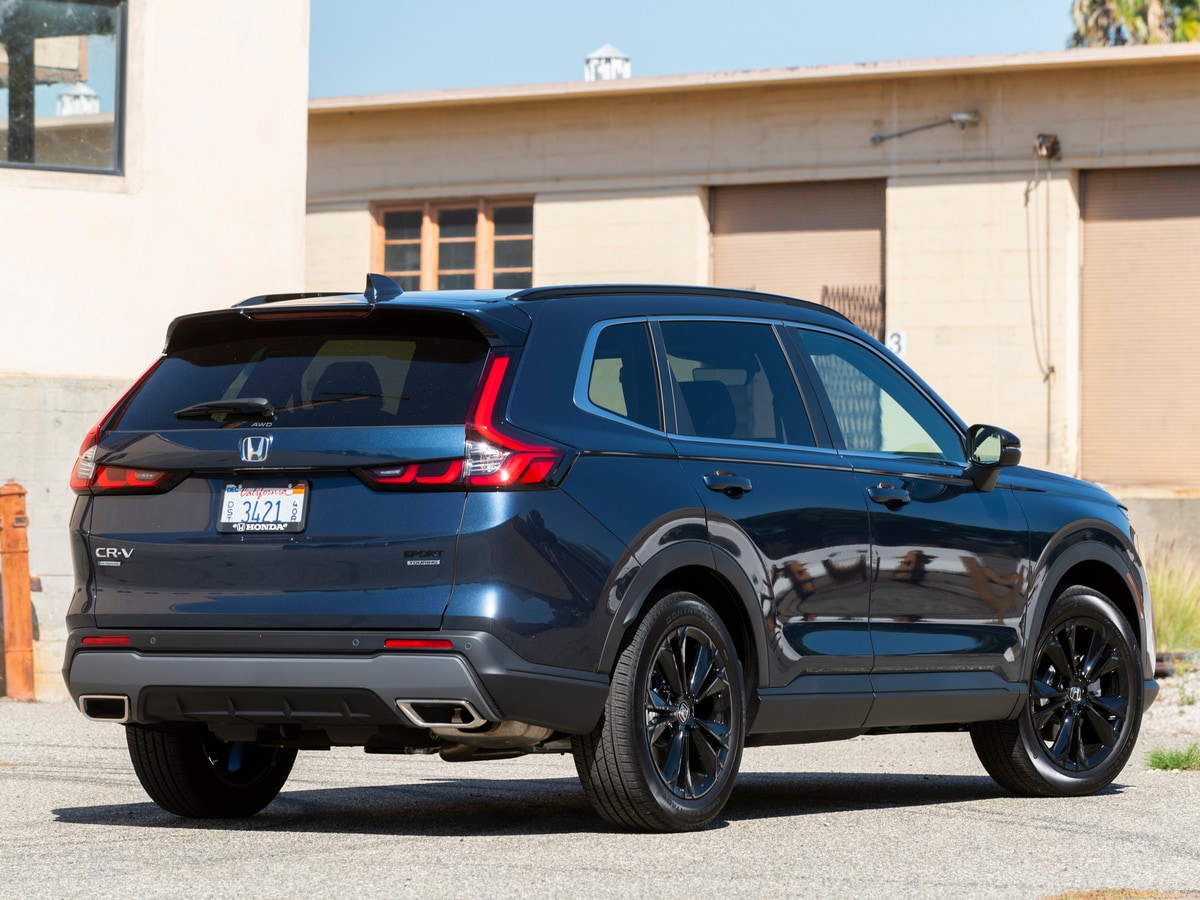 Blue 2023 Honda CR-V Hybrid