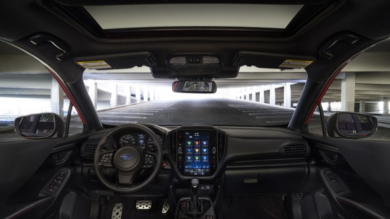 The interior of the 2024 Subaru Impreza