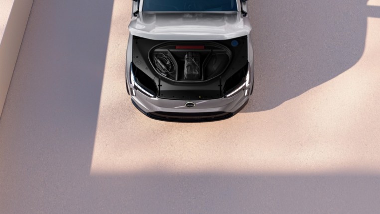 The frunk of the 2024 Volvo EX90 