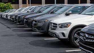 Mercedes car dealership