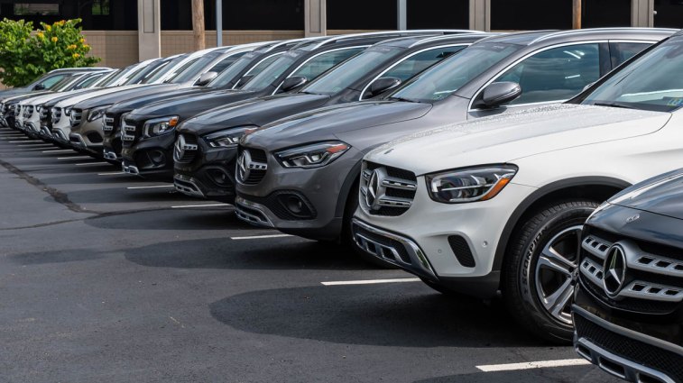 Mercedes car dealership