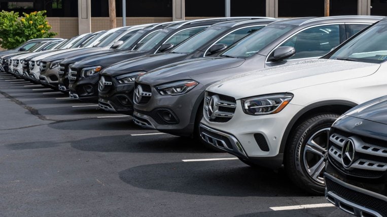 Mercedes car dealership