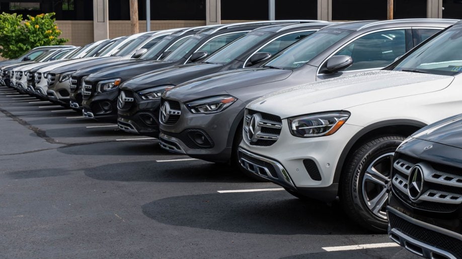 Mercedes car dealership