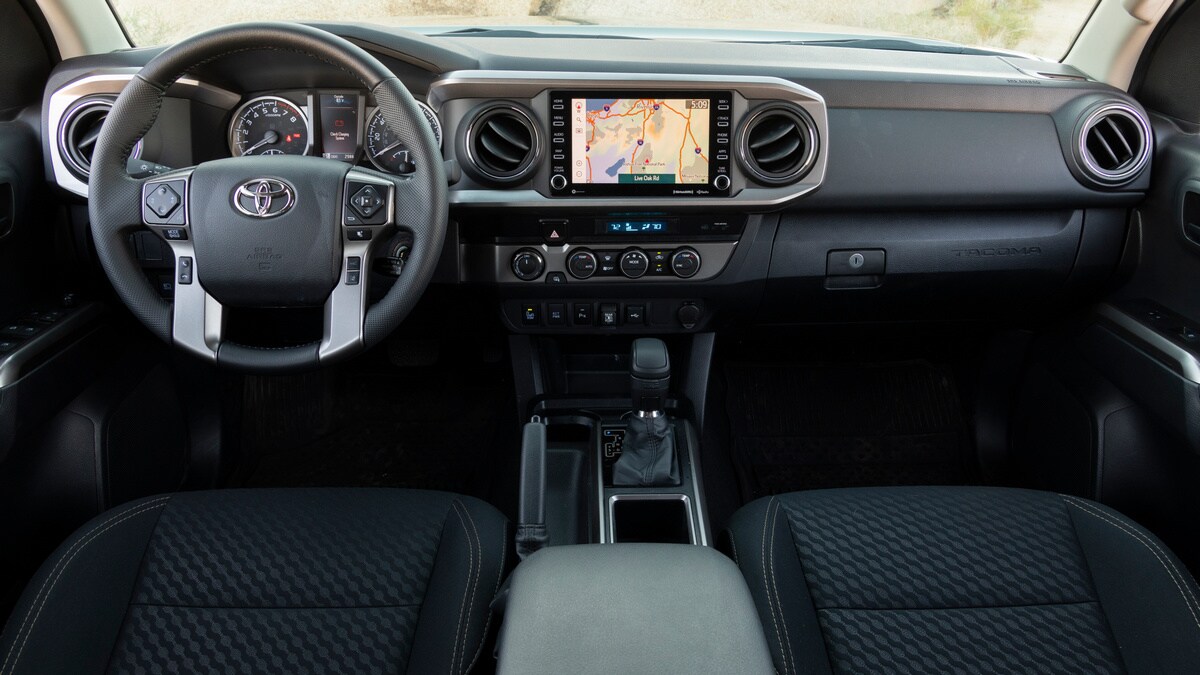 2022 Toyota Tacoma SR5 Trail Edition interior instrument cluster