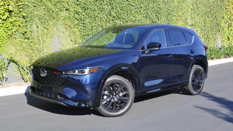 Mazda CX-5 Turbo 2023 blue