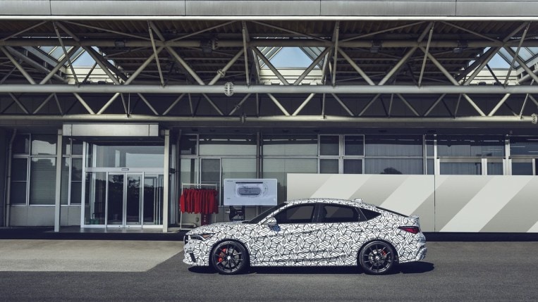 The 2024 Acura Integra Type S in testing