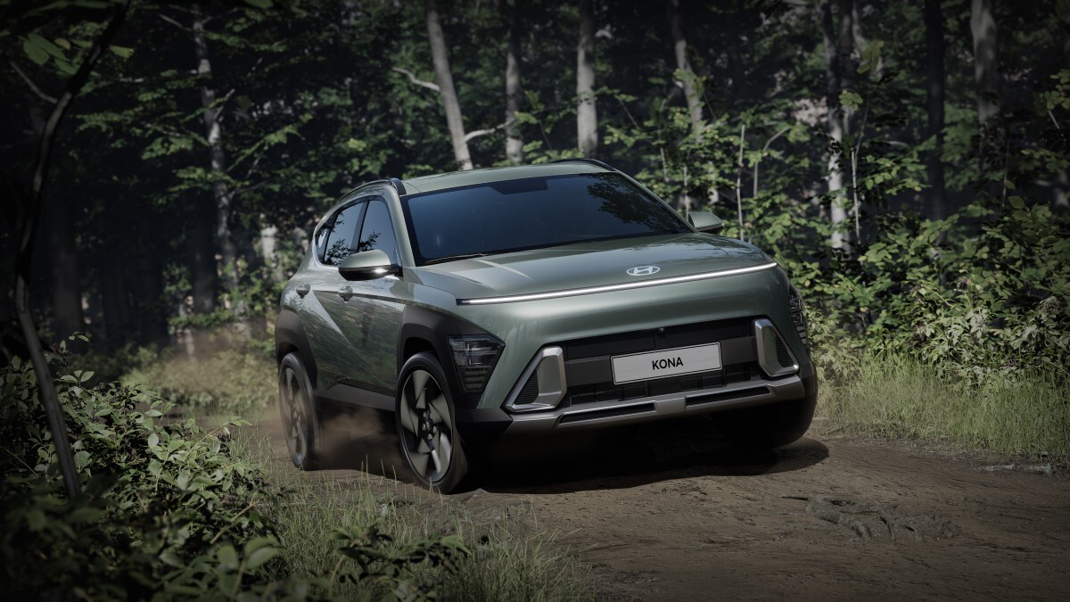 Hyundai Shows Off AllNew 2024 Kona Gas and EV Models; Adds Hybrid