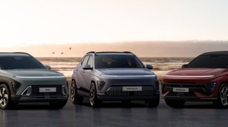 The 2024 Hyundai Kona in gas, electric, and hybrid models.