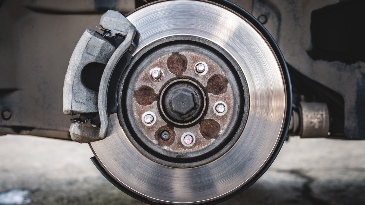 Car rotor and disc brake pads