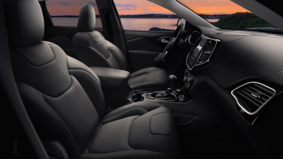 The interior of the 2023 Jeep Cherokee