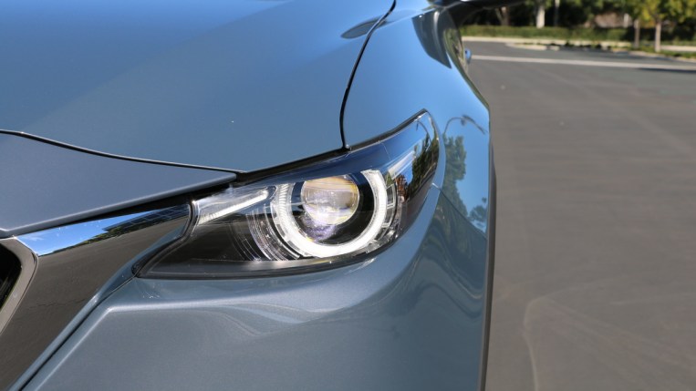 2023 Mazda CX-9 Carbon Edition headlight.