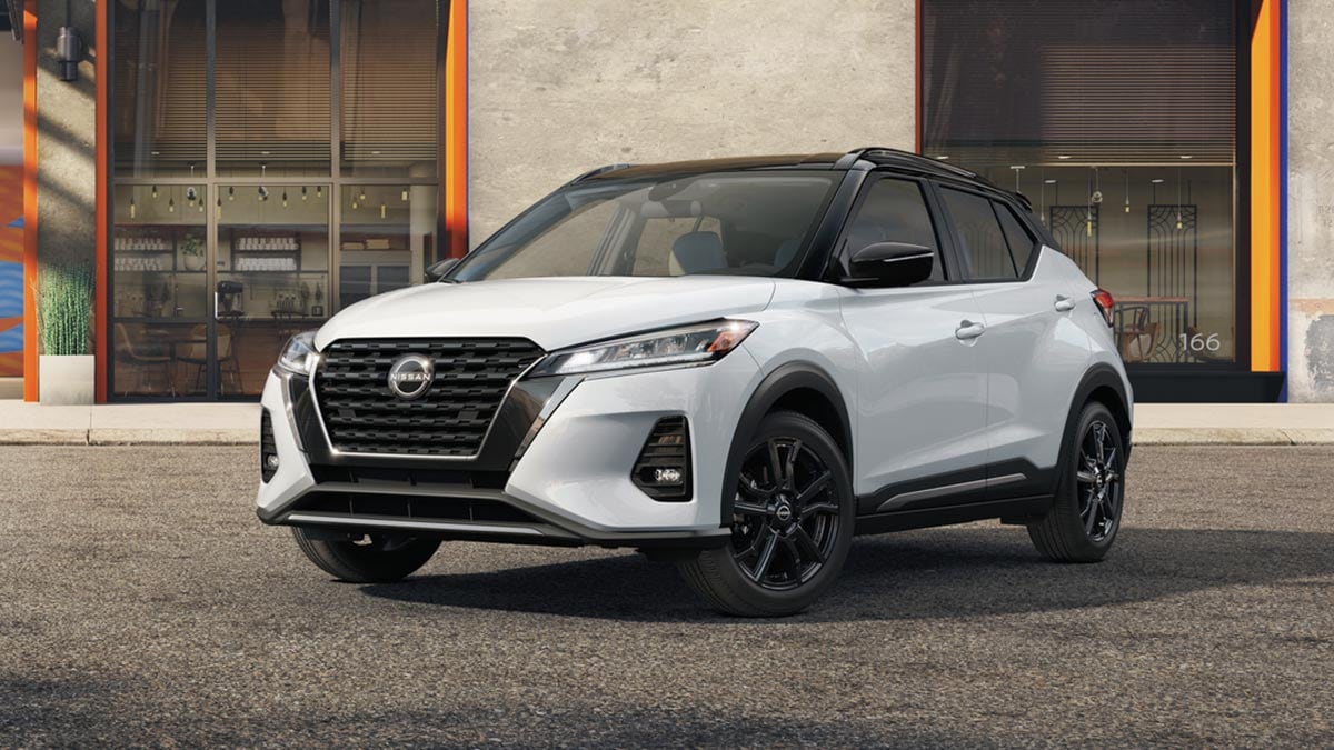4. 2023 Nissan Kicks in white