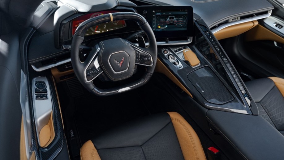 The interior of the 2024 Chevrolet Corvette E-Ray