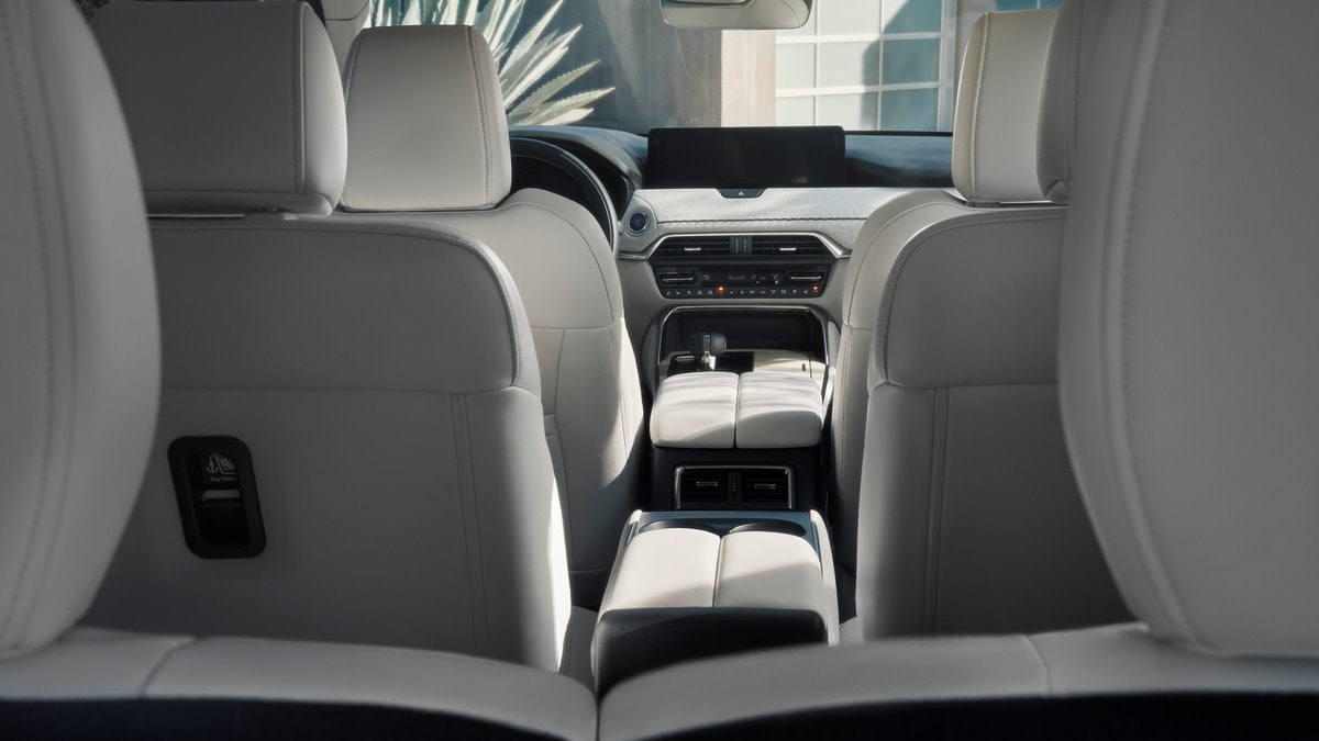 2024 Mazda CX-90 interior seating.