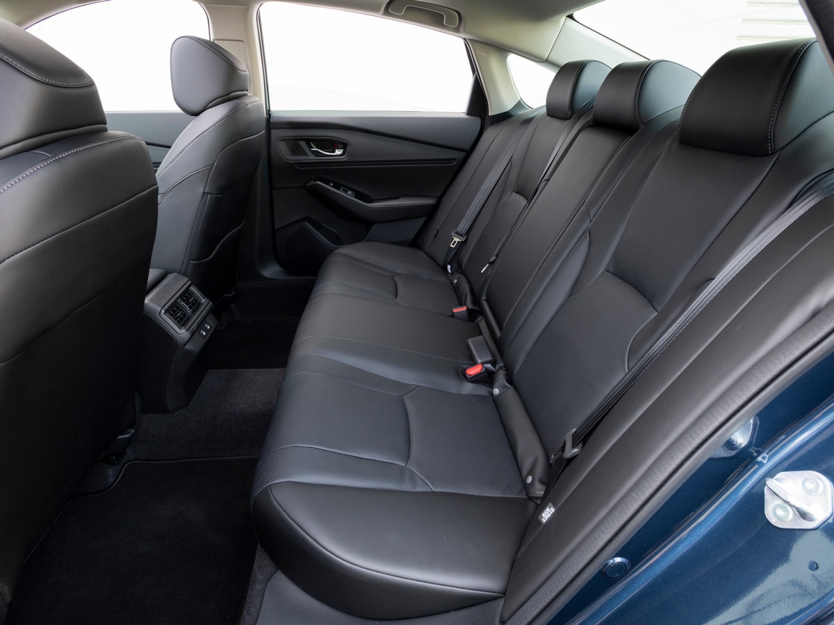 2023 Honda Accord Hybrid rear seats.
