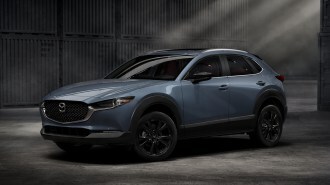 2023 Mazda CX-30 in grey.