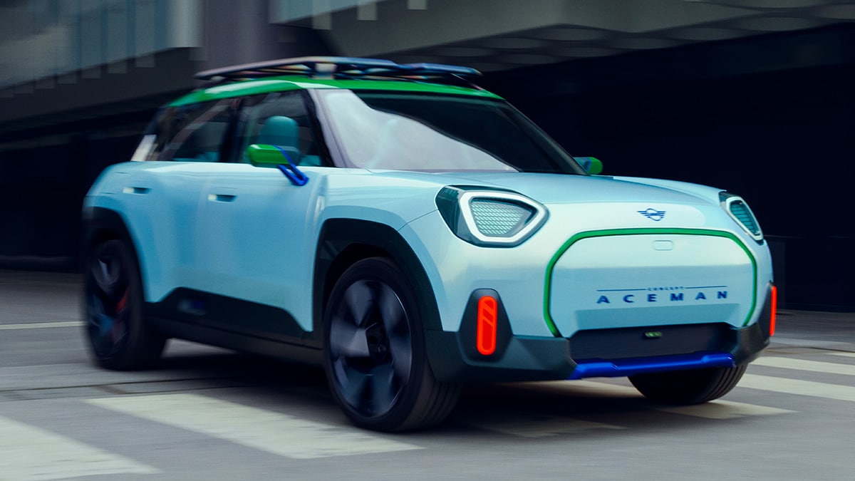 Mini Aceman Concept in blue