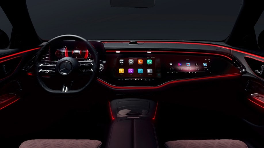The interior of the 2024 Mercedes-Benz E-Class 