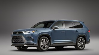 Front view of the 2024 Toyota Grand Highlander