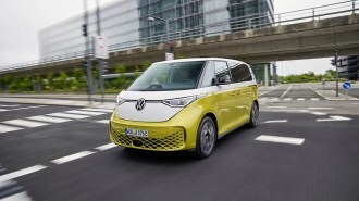 2024 Volkswagen ID.Buzz in highlight green.