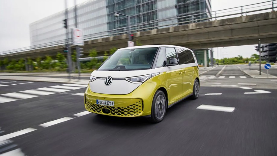 2024 Volkswagen ID.Buzz in highlight green.
