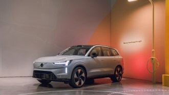 2024 Volvo EX90 in silver