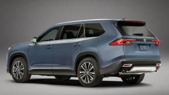 Rear view of the 2024 Toyota Grand Highlander
