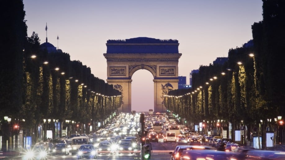 Paris traffic