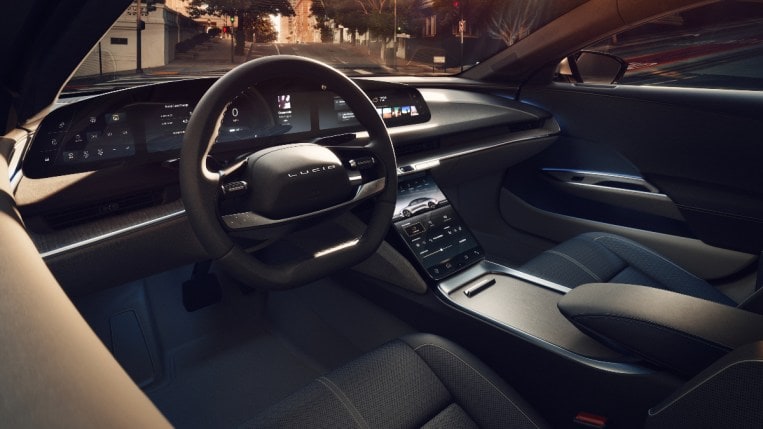 Lucid Air interior