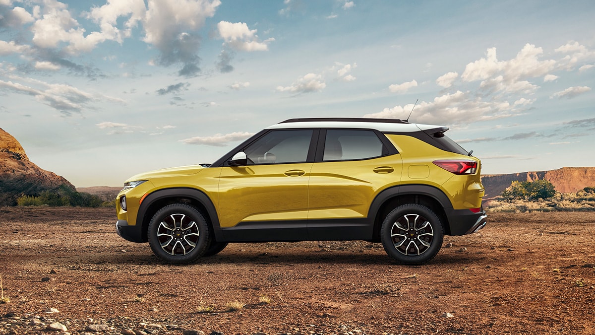 9. 2023 Chevrolet Trailblazer in yellow