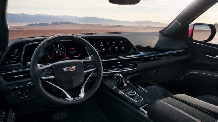 2023 Cadillac Escalade infotainment screen