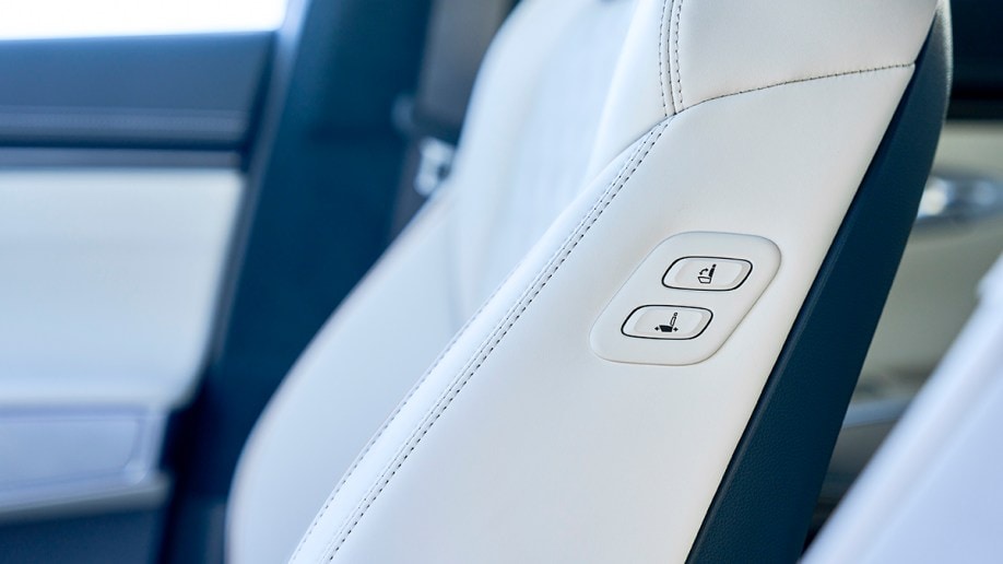 2023 Genesis Electrified GV70 leather seats.