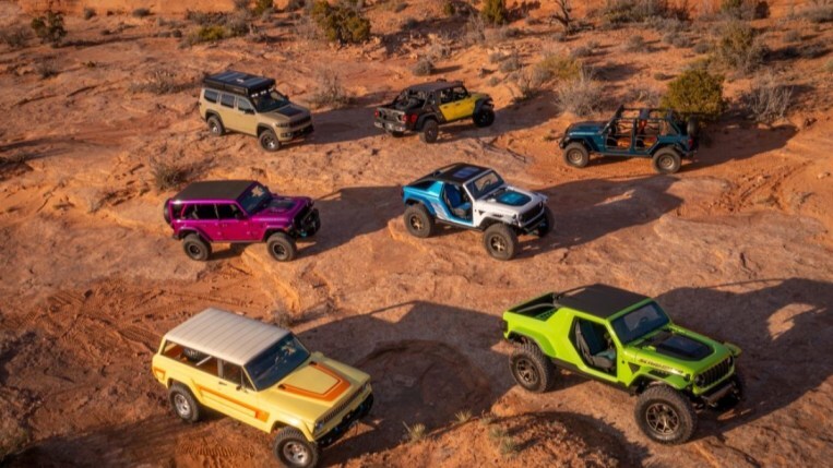 Seven concepts Jeep brought to the 2023 Easter Jeep Safari in Moab, Utah
