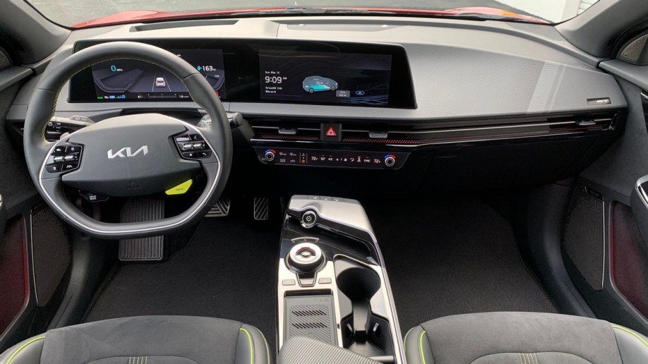 2023 Kia EV6 GT front cabin.