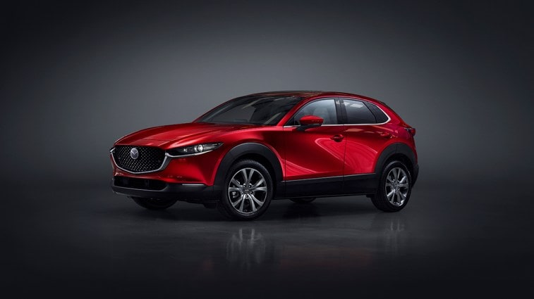 2023 Mazda CX 30 in red.