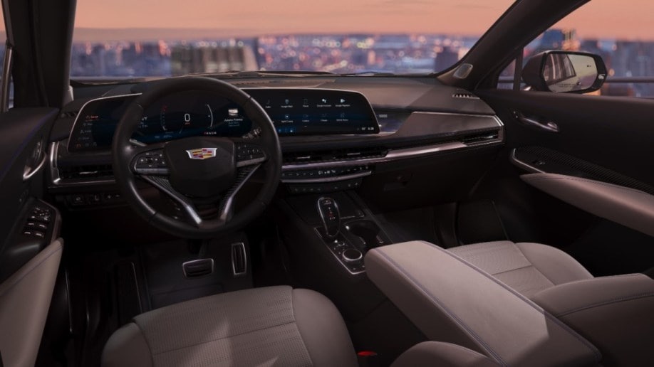 The interior of the 2024 Cadillac XT4