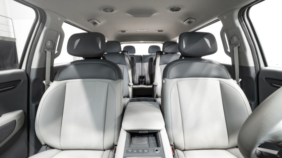The seats of the 2024 Kia EV9