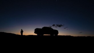A teaser photo Toyota posted to Instagram that may show the 2024 Toyota Tacoma