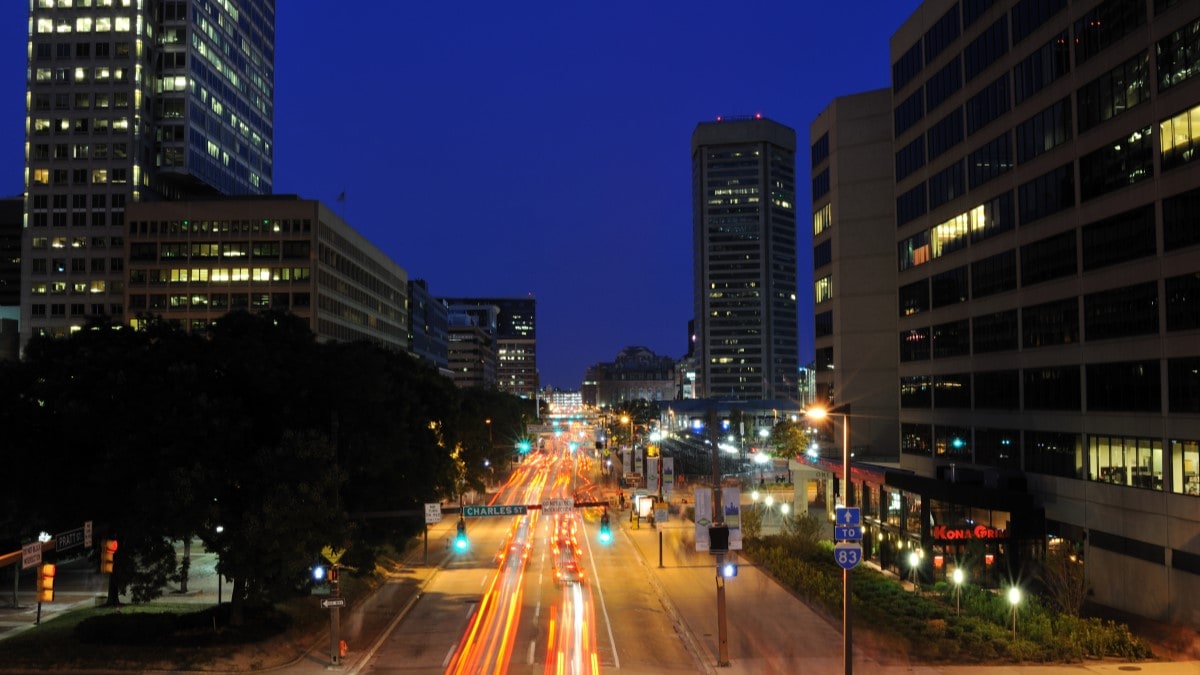 Traffic in Baltimore