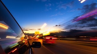 driving at night